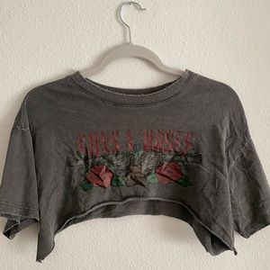 Guns N’ Roses Crop Tee 🥀
